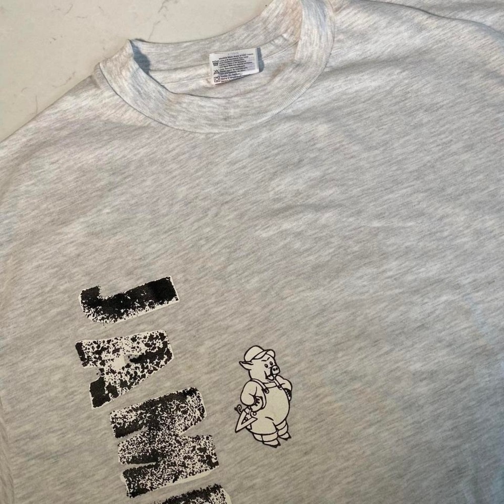 NWOT Vintage Disney  "Jammin'‎ Hams" Promo T-Shirt 90s Hanes Beefy-T Made USA XL